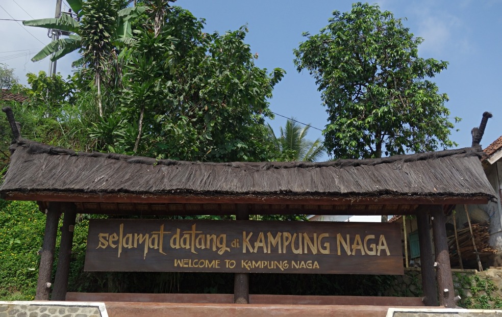 Kampung Naga Aerial View